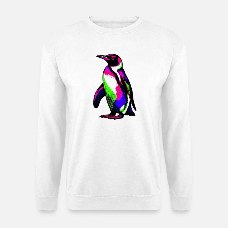 Penguin - Unisex Sweatshirt - white