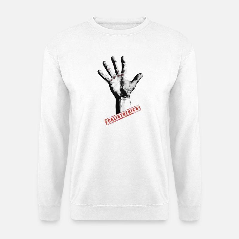 Calisthenics ist Kraft - Unisex Pullover - Weiß