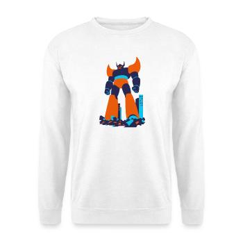 Mecha Giant in Tokyo - Unisex Sweatshirt - white - Front