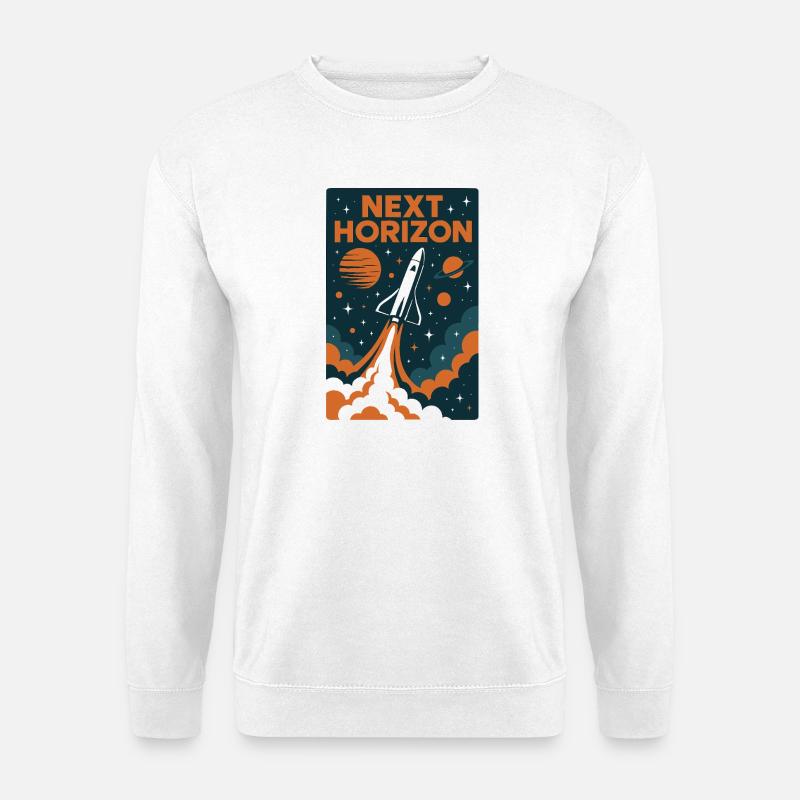 Next horizon Rocket launch - Unisex Sweatshirt - white