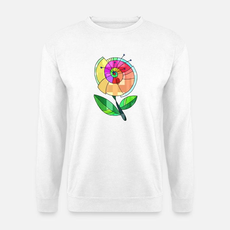 Flower - Unisex Sweatshirt - white