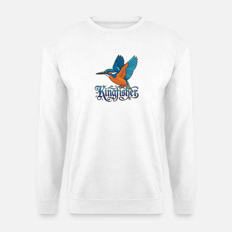 Eisvogel - Unisex Pullover - Weiß
