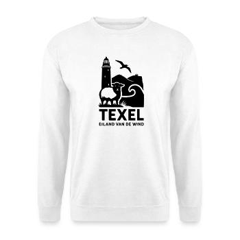 texel westfriesische insel urlaub erholung holland - Unisex Pullover - Weiß - Vorne