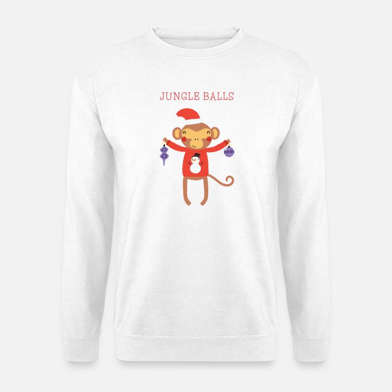 Dschungelbälle - Unisex Pullover - Weiß