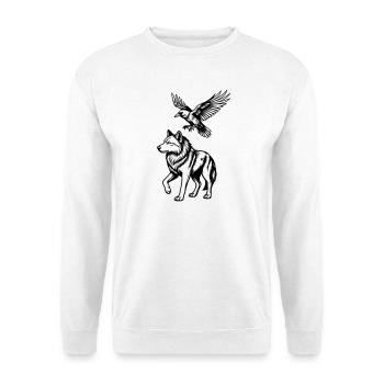 Wolf & Rabe - Unisex Pullover - Weiß - Vorne