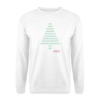 Christmascii - Unisex Sweatshirt - white - Front