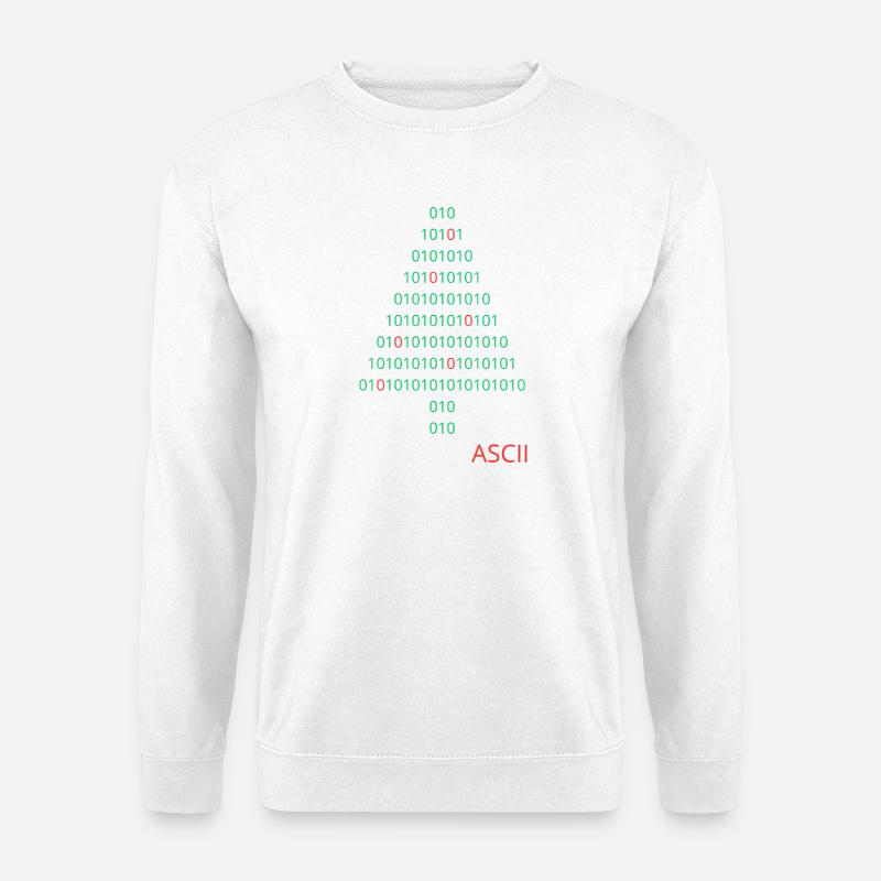 Christmascii - Unisex Pullover - Weiß