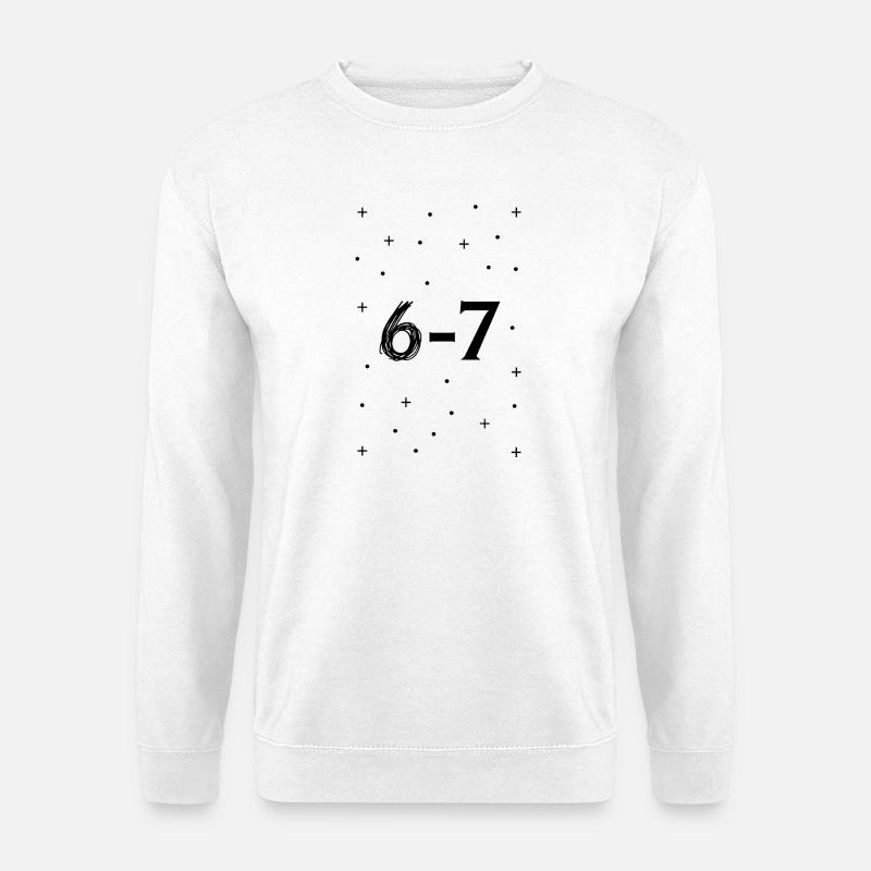 6-7. Six-seven - Unisex Pullover - Weiß
