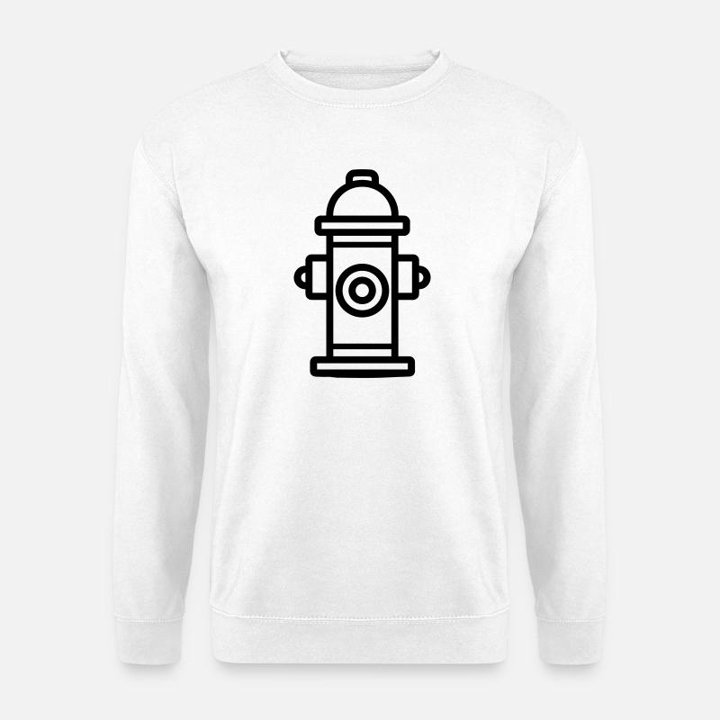 Fire hydrant - Unisex Sweatshirt - white