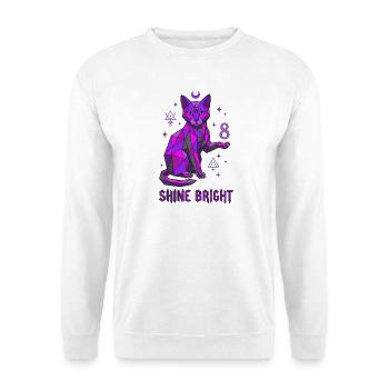 8. Geburtstag Mystische Katze - Unisex Pullover - Weiß - Vorne