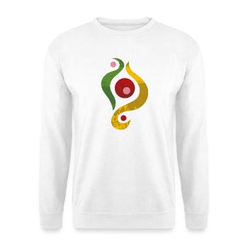 Yoga design_42 - Unisex Sweatshirt - white - Front