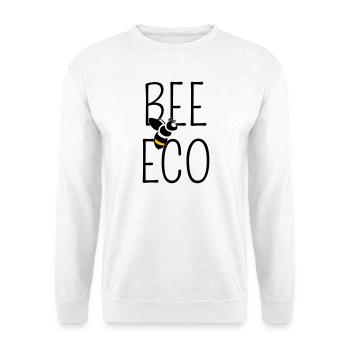 Bee Committed to Organic Transition - Unisex Sweatshirt - white - Front