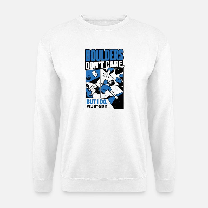Bad Decisions Great Boulder - Unisex Pullover - Weiß