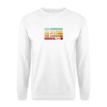 2004 — L’homme, le Mythe, la Légende - Sweat-shirt Unisexe - blanc - Devant