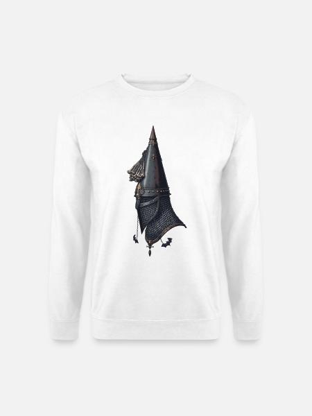Gotische Fantasie-Kiefernzapfen - Unisex Pullover - Weiß