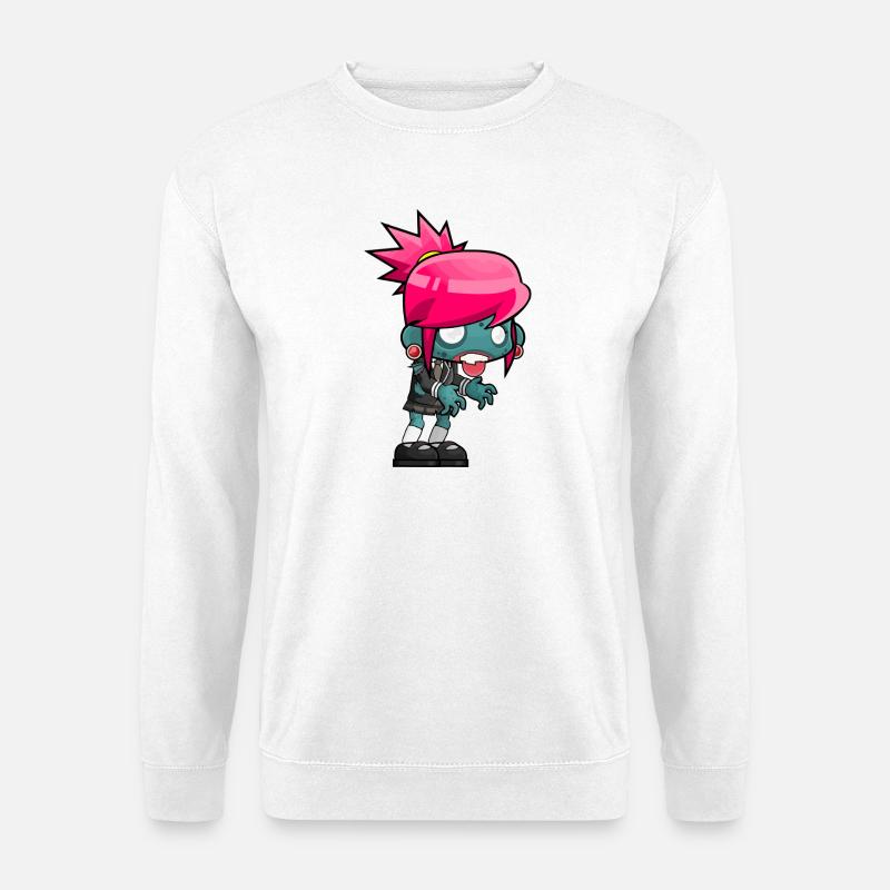 Zombie - Unisex Pullover - Weiß