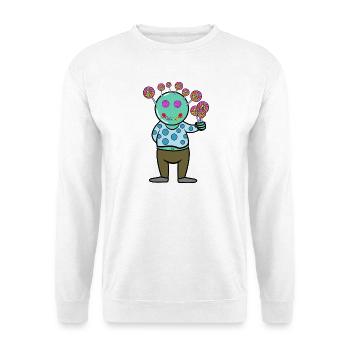 Sweets Sweet tooth Dessert Delicious - Unisex Sweatshirt - white - Front