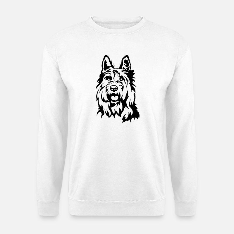 Picard Head - Unisex Sweatshirt - white