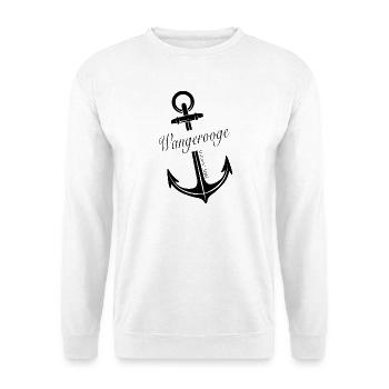 Wangerooge - Unisex Pullover - Weiß - Vorne