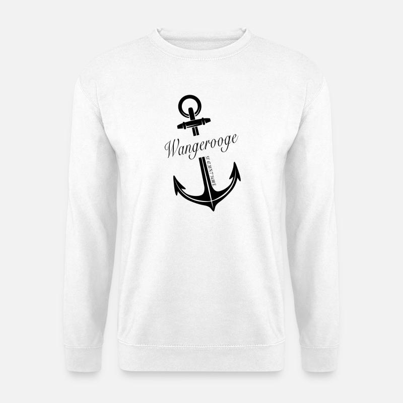 Wangerooge - Unisex Pullover - Weiß