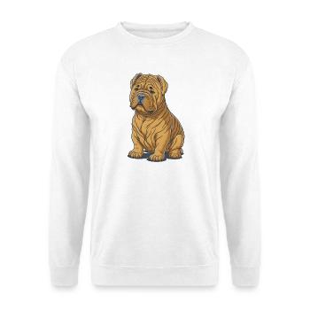 Shar-Pei - Unisex Sweatshirt - white - Front