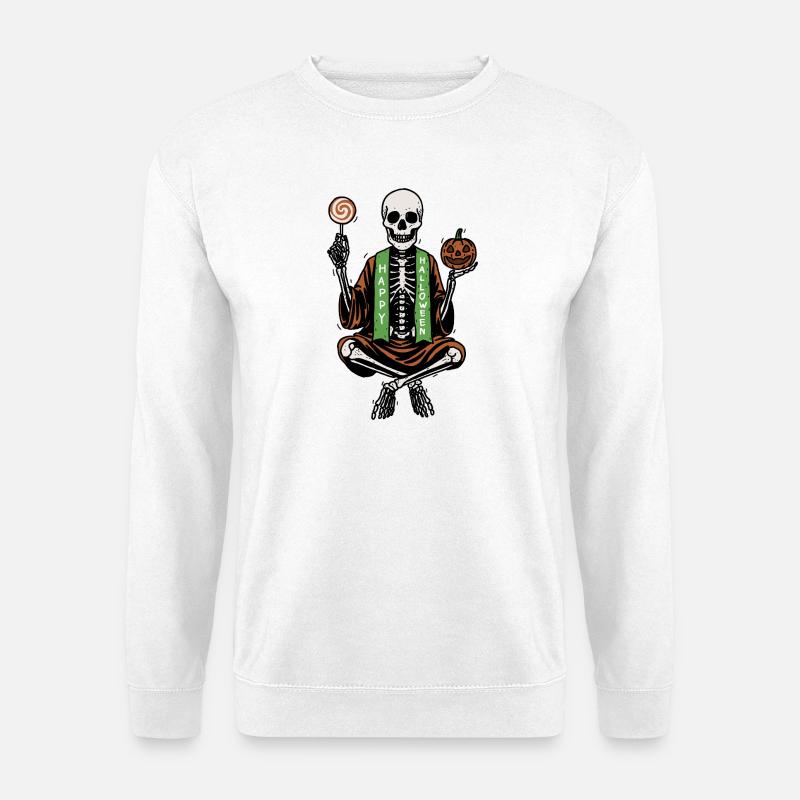 HALLOWEEN-NACHT - Unisex Pullover - Weiß