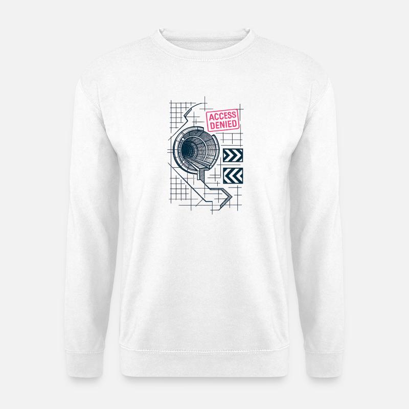 No Access - Underground - Unisex Sweatshirt - white