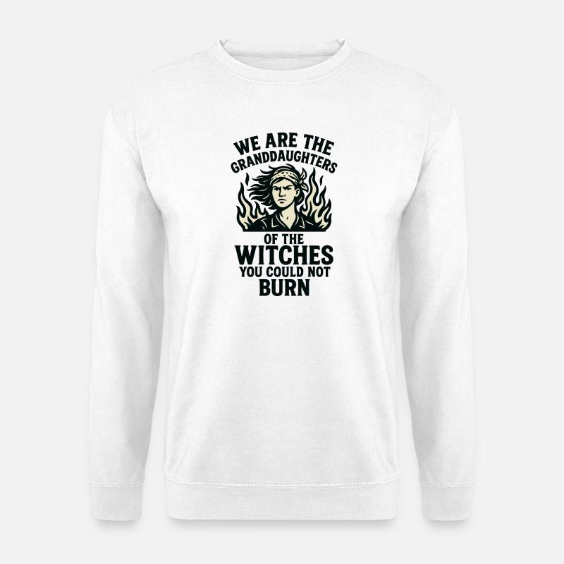 Enkelinnen der Hexen - Unisex Pullover - Weiß