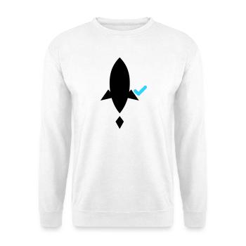 Ship it (after tests pass) – Developer CI/CD - Unisex Pullover - Weiß - Vorne