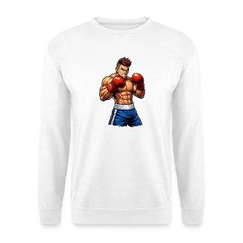 Boxer Boxing Fighter - Unisex Sweatshirt - white - Front