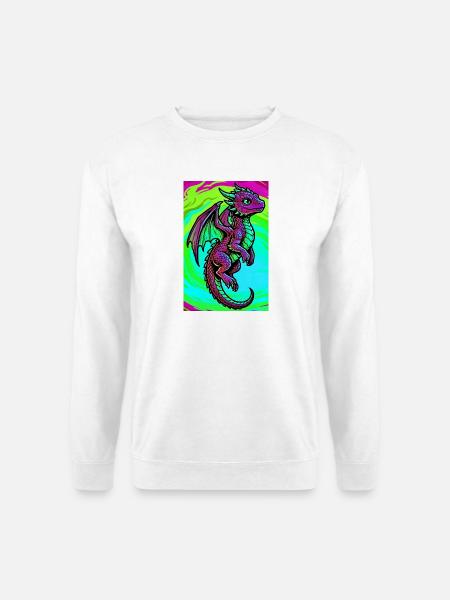 dragon - Unisex Sweatshirt - white