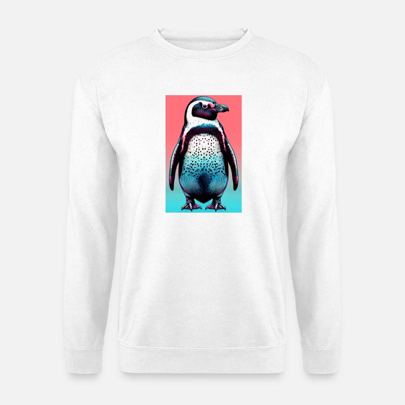 penguin - Unisex Sweatshirt - white