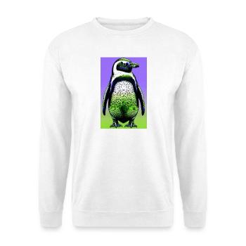 pingouin - Sweat-shirt Unisexe - blanc - Devant