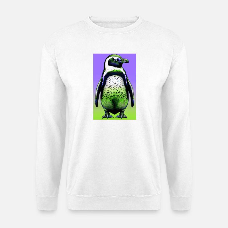 pingouin - Sweat-shirt Unisexe - blanc