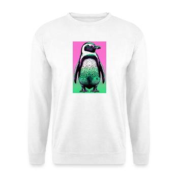 pingouin - Sweat-shirt Unisexe - blanc - Devant