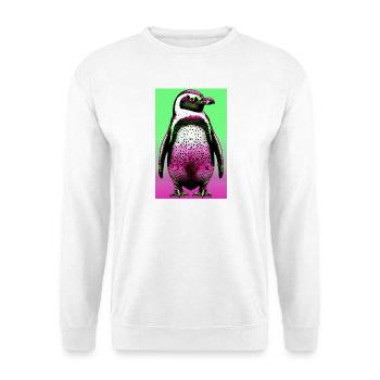 pingouin - Sweat-shirt Unisexe - blanc - Devant