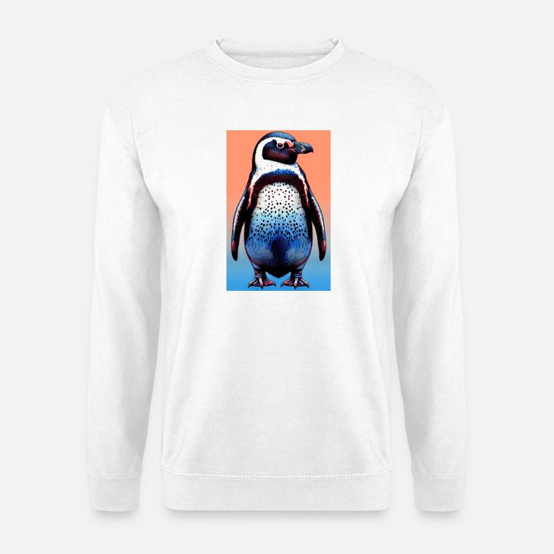 penguin - Unisex Sweatshirt - white