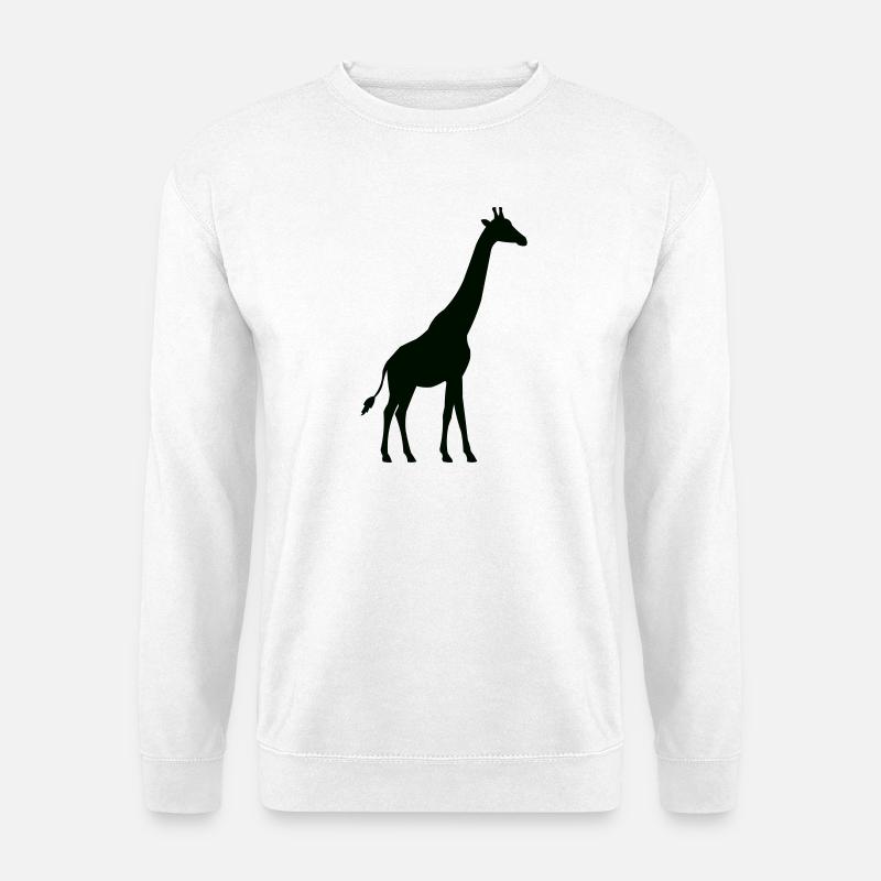 giraffe - Unisex Pullover - Weiß