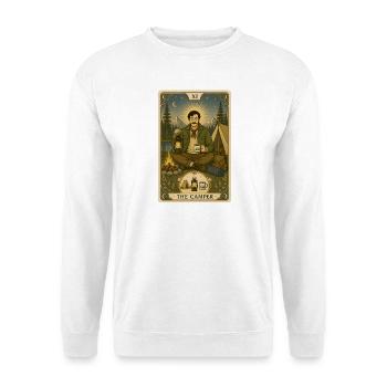 Camper | Camping & Outdoor Tarot - Unisex Sweatshirt - white - Front