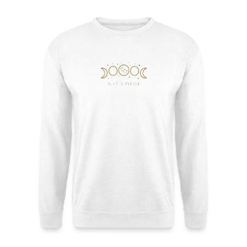 ust a Phase Moon Phase Astrology - Unisex Sweatshirt - white - Front