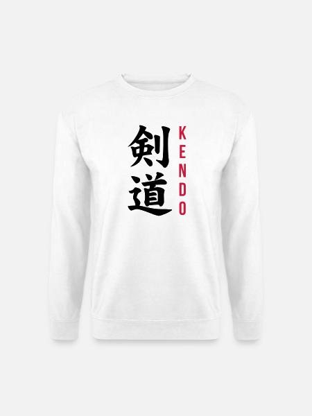 Kendo / Kendoka / Martial Arts / Samurai - Unisex Sweatshirt - white