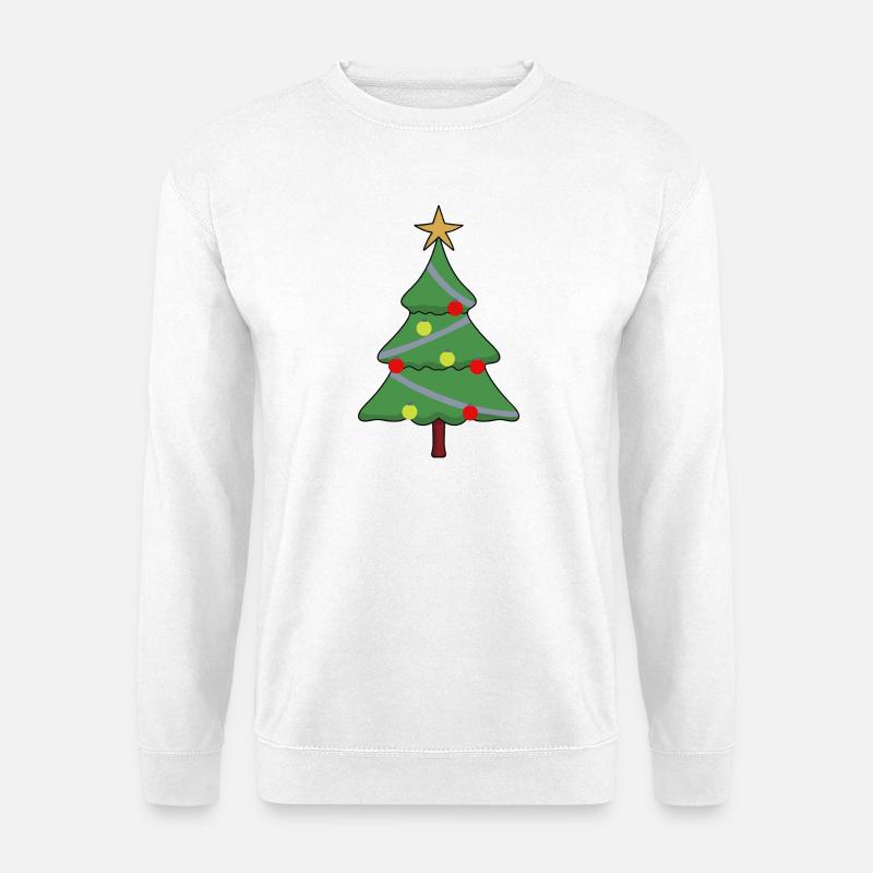 Entzückender Weihnachtsbaum - Unisex Pullover - Weiß