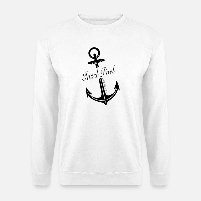 Insel Poel - Unisex Pullover - Weiß
