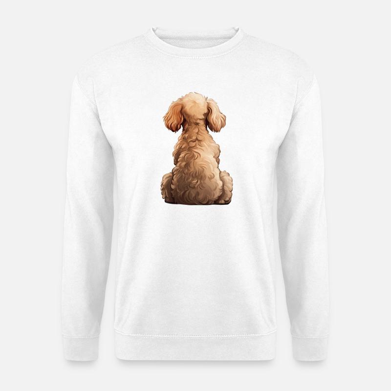 Pudel - Unisex Pullover - Weiß