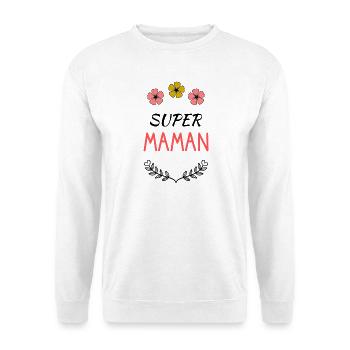 MUTTERTAG. SCHÖNEN MUTTERTAG. MAMA - Unisex Pullover - Weiß - Vorne