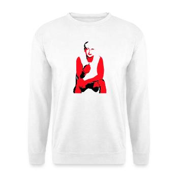 Frère - Sweat-shirt Unisexe - blanc - Devant