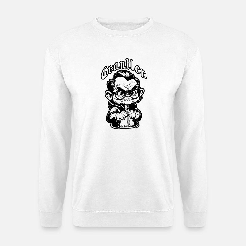 The Grumpy Man - Unisex Sweatshirt - white