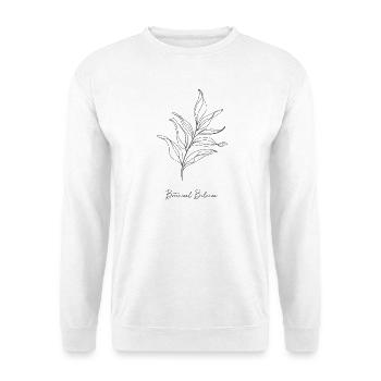 Botanical Balance – Harmonie der Natur - Unisex Pullover - Weiß - Vorne