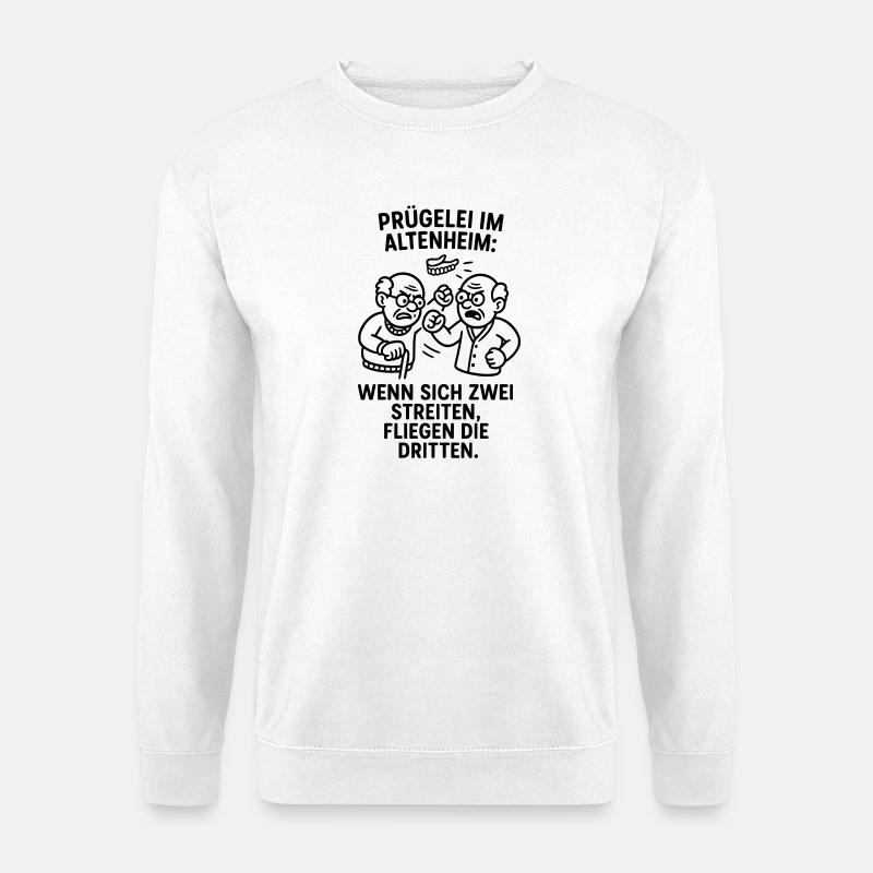 Third Fly Brawl Brawl Quarrel - Unisex Sweatshirt - white