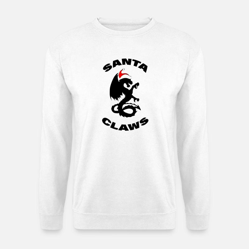 SANTA CLAWS - Unisex Pullover - Weiß